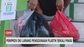 VIDEO: Pemprov DKI Larang Peggunaan Plastik Sekali Pakai