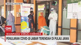 VIDEO: Penularan Covid-19 Jabar Terendah di Pulau Jawa