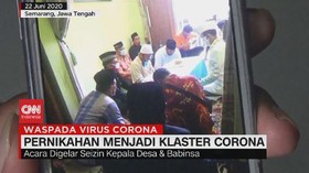 VIDEO: Pernikahan di Semarang Menjadi Klaster Corona