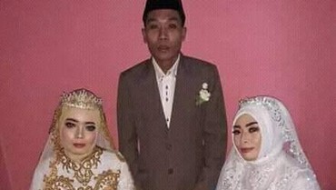 Modal Mas Kawin Rp2 Juta, Pria Ini Nikahi 2 Wanita Sekaligus