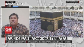 VIDEO: Saudi Gelar Ibadah Haji Terbatas