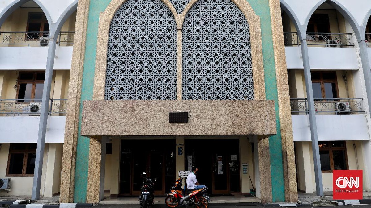 FOTO: Keheningan di Asrama Haji Pondok Gede