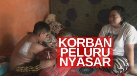 VIDEO: Bocah 11 Tahun Terkena Peluru Nyasar