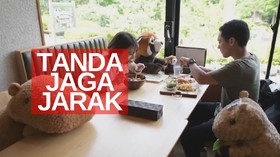 VIDEO: Boneka Untuk Tanda Jaga Jarak Fisik
