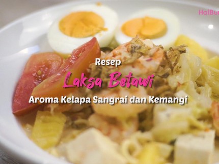 Resep Laksa Betawi Aroma Kelapa Sangrai, Nyam Lezatnya