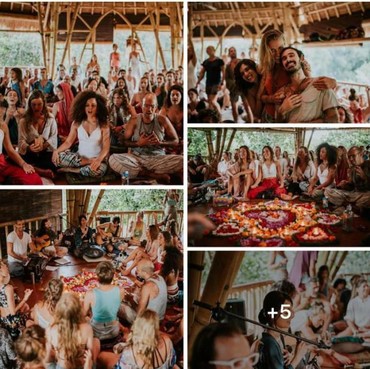 Idih, Orang Bule Bebas Yoga Massal tanpa Masker & Tak Jaga Jarak di Bali