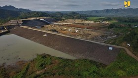 Progres 92%, Bendungan Ini Siap Airi 1.500 Ha Lahan Irigasi