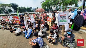 Bocah Tangerang Demo RUU HIP: Katanya Istiqlal Mau Ditutup