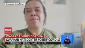 VIDEO: Curahan Hati Dokter Positif Covid-19