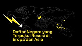 INFOGRAFIS: Daftar Negara yang Terpukul Resesi Akibat Corona