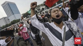 Massa Anti-RUU HIP dan RUU Ciptaker Akan Demo DPR Hari Ini