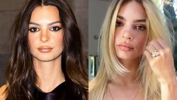 Bikin Pangling, Emily Ratajkowski Ubah Penampilan dengan Rambut Pirang