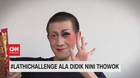 VIDEO: Lathi Challenge Ala Didik Nini Thowok