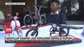 VIDEO: Menyulap Sampah Jadi Kerajinan Bernilai Rupiah