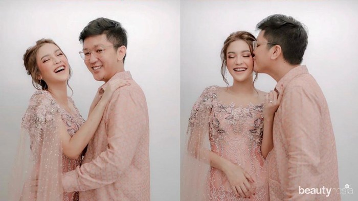 Inspirasi Kebaya Modern dan Riasan Memukau Laras Syerinita di Hari Tunangan