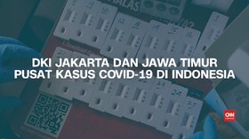 VIDEO: DKI dan Jatim, Pusat Covid-19 di Indonesia