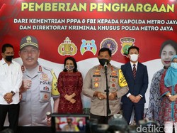 Ungkap Kasus Russ Medlin, Polda Metro Dapat Apresiasi Menteri PPPA-FBI