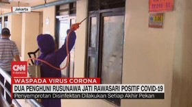 VIDEO: 2 Penghuni Rusunawa Jati Rawasari Positif Covid-19