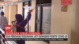 VIDEO: 2 Penghuni Rusunawa Jati Rawasari Positif Covid-19