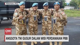 VIDEO: Anggota TNI Gugur dalam Misi Perdamaian PBB