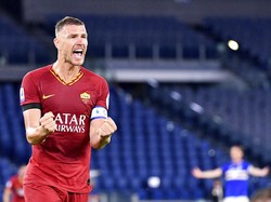 Roma Vs Sampdoria: Untung Ada Edin Dzeko