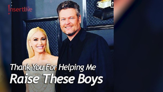 Bantu Mengurus Anak, Gwen Stefani Merasa Beruntung Pacari Blake Shelton