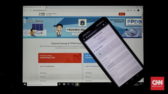 PPDB Jakarta 2021 terbagi dalam empat jalur penerimaan, yakni prestasi, afirmasi, zonasi, dan perpindahan tugas orang tua.