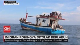 VIDEO: Imigran Rohingya Ditolak Berlabuh di Aceh