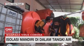 VIDEO: Isolasi Mandiri dalam Tangki Air