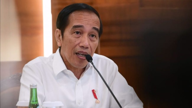 Jokowi mengatakan pertumbuhan ekonomi minus 5,32 persen harus dijadikan momentum untuk mentransformasi ekonomi dalam negeri.