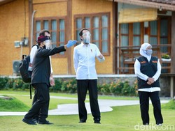 Saat Jokowi Nikmati Sore di Banyuwangi