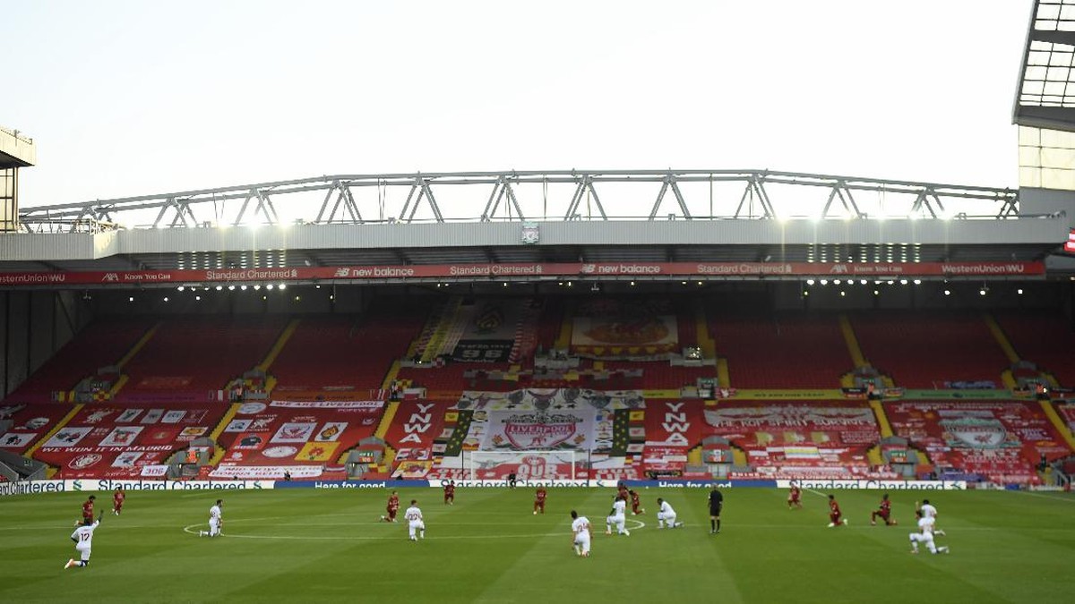 FOTO: Liverpool di Ambang Juara Liga Inggris