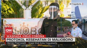 VIDEO: Malioboro Terapkan Pembagian Zona Kunjungan