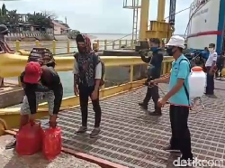 Pelayaran Perdana di Mamuju, Penumpang Dibatasi-Protap Kesehatan Diterapkan