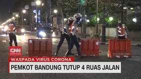 VIDEO: Pemkot Bandung Tutup 4 Ruas Jalan