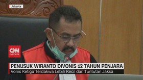 VIDEO: Penusuk Wiranto Divonis 12 Tahun Penjara