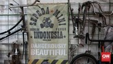 Sepeda Kargo Siasat Genjot Ekonomi Sepeda kargo, begitu beberapa orang menyebutnya. Ini seperti sepeda yang dikombinasikan dengan bak terbuka pada mobil niaga. Kamis (25/6/2020). CNN Indonesia/Andry Novelino
