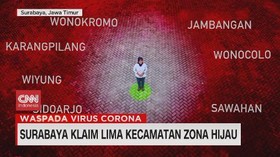 VIDEO: Surabaya Klaim Lima Kecamatan Zona Hijau