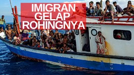 VIDEO: 94 Imigran Gelap Asal Rohingnya Terdampar di Aceh