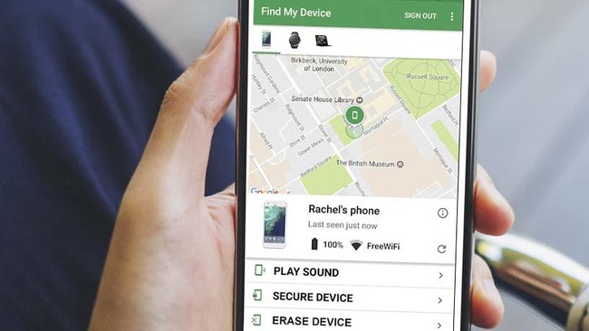 Ponsel Android Anda yang hilang kemungkinan bisa ditemukan jika fitur 'Find My Device' telah aktif.