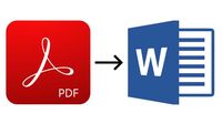 convert pdf to word trial version