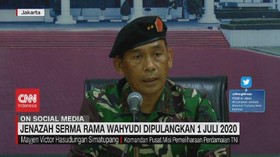 VIDEO: Jenazah Serma Rama Wahyudi Dipulangkan 1 Juli 2020