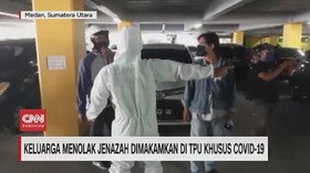 VIDEO: Keluarga Menolak Dimakamkan di TPU Khusus Covid-19