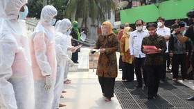 Kemnaker Jadwalkan Penyemprotan Disinfektan Secara Reguler