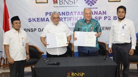 Kemnaker - BNSP Sepakati Standar Sertifikasi Pelatihan Kerja