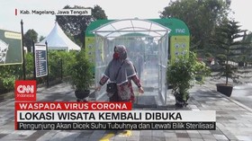 VIDEO: Sejumlah Lokasi Wisata Kembali Dibuka