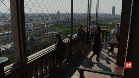 VIDEO: Menara Eiffel Kembali Ramai Turis