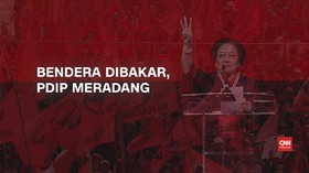VIDEO: Bendera Dibakar, PDIP Meradang