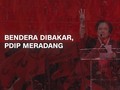 VIDEO: Bendera Dibakar, PDIP Meradang