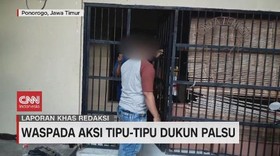 VIDEO: Waspada Aksi Tipu-tipu Dukun Palsu